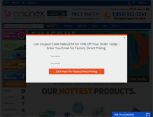Tablet Screenshot of brandnex.com
